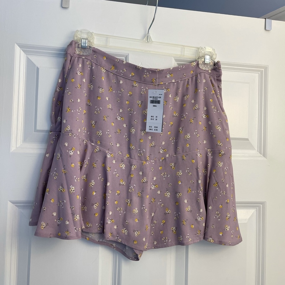 Hollister Floral Skort (NEW)
